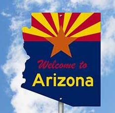 Welcome to Arizona. You must live here for 90 days before filing for divorce. 